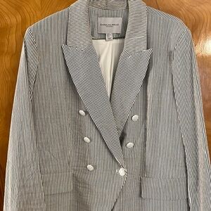 Carolina Belle Montreal Double Vested Women’s Jacket w White Buttons